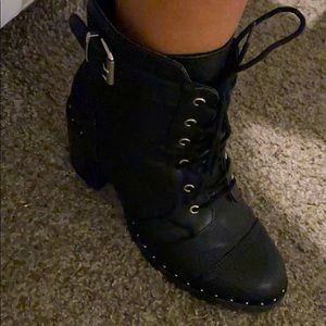 Black booties